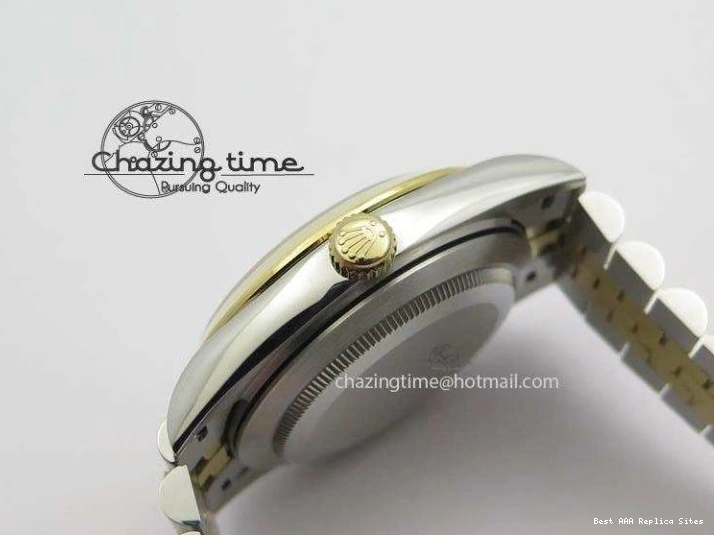 AAA Replica Watches SS A DateJust Version Edition II BP 3606 Bracelet Colorful 41mm Dial YG Jubilee Best Maker On Gray New Roman 0105